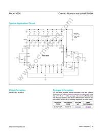 MAX13036ATI+T Datasheet Page 16