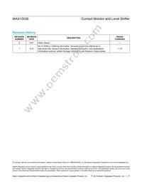 MAX13036ATI+T Datasheet Page 17