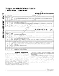 MAX13047EETA+T Datasheet Page 8