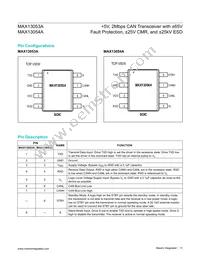 MAX13054AEASA+T Datasheet Page 11