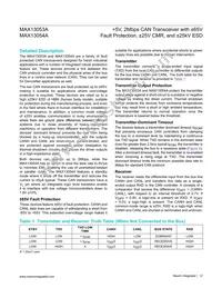 MAX13054AEASA+T Datasheet Page 12