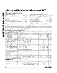 MAX13058EEWG+ Datasheet Page 2