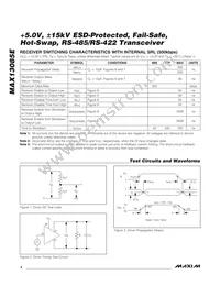 MAX13085EASA-T Datasheet Page 4