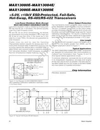 MAX13088EAPA+ Datasheet Page 18