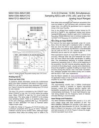 MAX1309ECM/V+T Datasheet Page 19