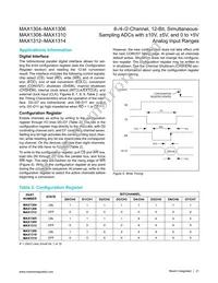 MAX1309ECM/V+T Datasheet Page 21
