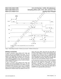 MAX1309ECM/V+T Datasheet Page 22