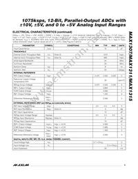 MAX1311ECM+T Datasheet Page 3