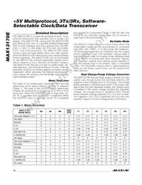 MAX13170ECAI+T Datasheet Page 10