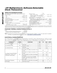 MAX13172ECAI+T Datasheet Page 2