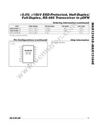 MAX13184EESD+T Datasheet Page 15