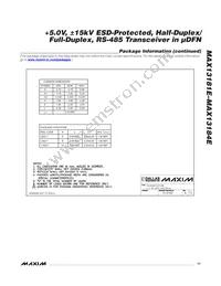 MAX13184EESD+T Datasheet Page 17