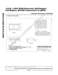 MAX13184EESD+T Datasheet Page 18