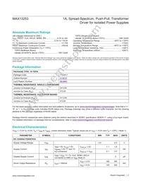 MAX13253ATB+T Datasheet Page 2