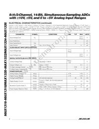 MAX1326ECM+T Datasheet Page 4