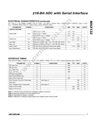 MAX132CWG+TG002 Datasheet Page 3