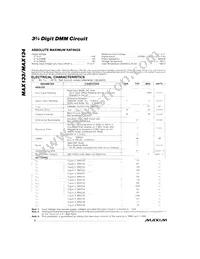 MAX133CMH+T Datasheet Page 2