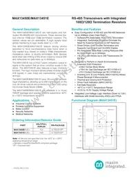 MAX13450EAUD+T Datasheet Cover
