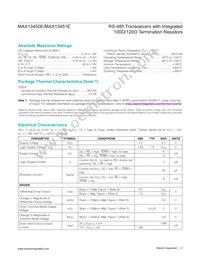 MAX13450EAUD+T Datasheet Page 2