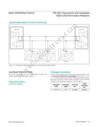 MAX13450EAUD+T Datasheet Page 16