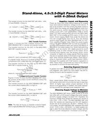 MAX1367ECM+T Datasheet Page 19