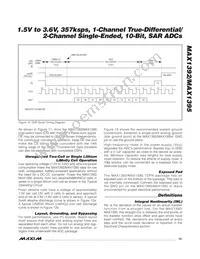 MAX1392ETB+T Datasheet Page 13