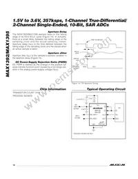 MAX1392ETB+T Datasheet Page 16