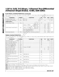 MAX1396ETB+T Datasheet Page 4