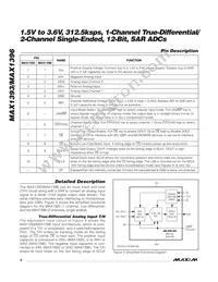 MAX1396ETB+T Datasheet Page 8