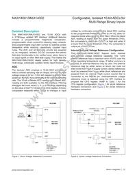 MAX14001AAP+T Datasheet Page 12