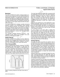 MAX1415AEWE+T Datasheet Page 22