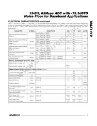 MAX1419ETN+TD Datasheet Page 3