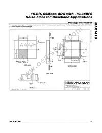 MAX1419ETN+TD Datasheet Page 17