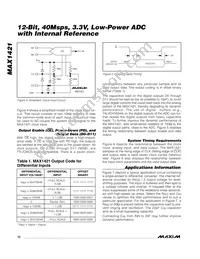 MAX1421ECM+TD Datasheet Page 12