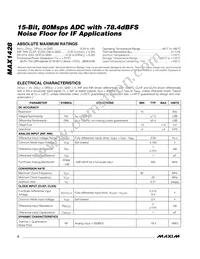 MAX1428ETN+TD Datasheet Page 2