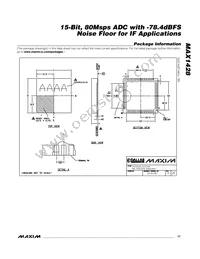 MAX1428ETN+TD Datasheet Page 17