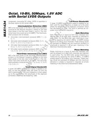 MAX1434ECQ+D Datasheet Page 20