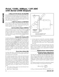 MAX1436BECQ+TD Datasheet Page 18