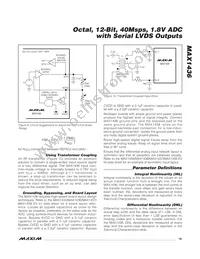 MAX1436BECQ+TD Datasheet Page 19