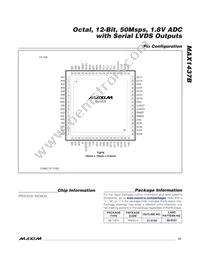 MAX1437BETK+T Datasheet Page 21