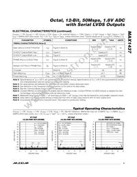 MAX1437ECQ+TD Datasheet Page 5