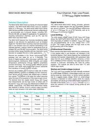 MAX14432FASE+T Datasheet Page 17