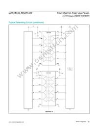 MAX14432FASE+T Datasheet Page 23