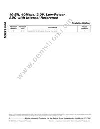 MAX1444EHJ+T Datasheet Page 20