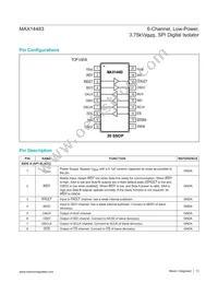 MAX14483AAP+T Datasheet Page 13