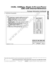 MAX1449EHJ+T Datasheet Page 21