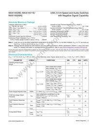 MAX14511EEVB+ Datasheet Page 2