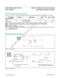 MAX14511EEVB+ Datasheet Page 5