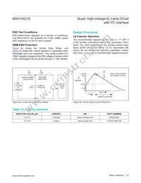 MAX14521EETG+T Datasheet Page 20