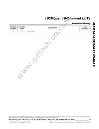 MAX14548EEWL+T Datasheet Page 17